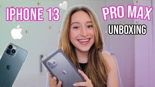 IPHONE 13 PRO MAX UNBOXING + REVIEW OF THE NEW CINEMATIC CAMERA, SETUP AND MUCH MORE