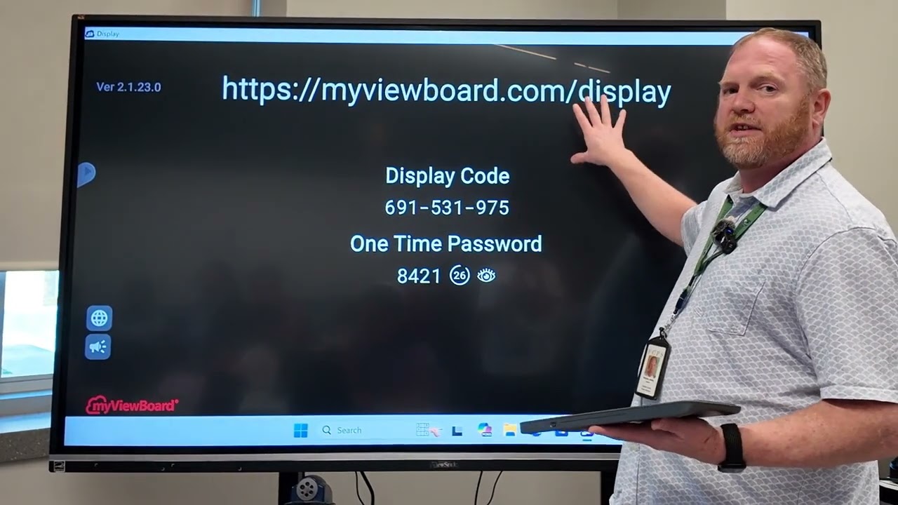 Tech. Tip MyViewboard Display