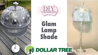 Glam DIY Lamp Shade | DIY Craft | Dollar Tree Craft