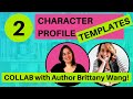 CHARACTER PROFILE TEMPLATES | Free Downloads for Creating DEEP Characters