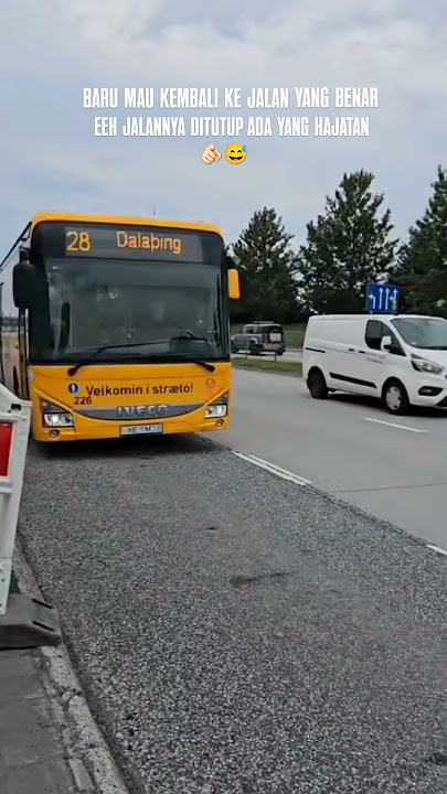 POV BUS PATAS NORWEGIA WITH BULE JOWO 🇳🇴🇮🇩 #shorts #busmania #buspariwisata #storybus #fyp