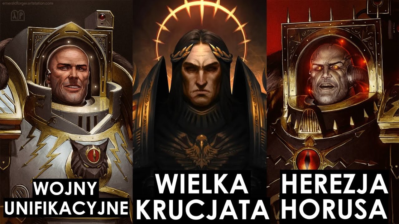 Powstanie i Upadek Imperium Człowieka -  W JEDNYM FILMIE! - reupload __Warhammer 40.000 Lore