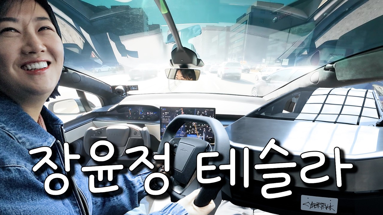 제가 이거 타려고 아직 차를 안 샀나봅니다 l 테슬라 FSD 시승기
