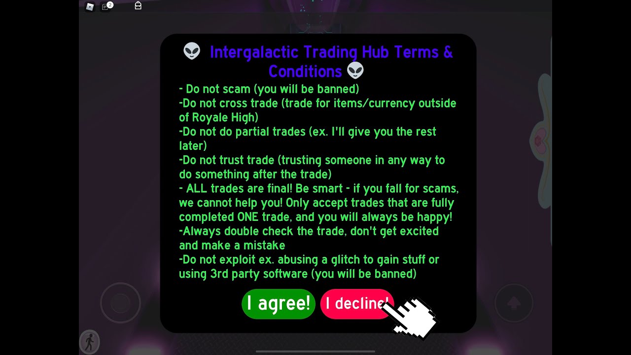 What Happens When You Decline The Terms And Conditions For The Trading What Happens When You Decline The Terms And Conditions For The Trading