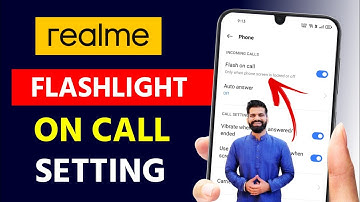 Realme Flash On Call Setting | Realme Call Flash Light Setting | Realme C35 Flash On Call