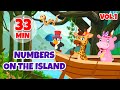 Numbers on the island childrens drawing vol 1  giramille 33 min  kids song