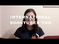 International Booktuber Tag