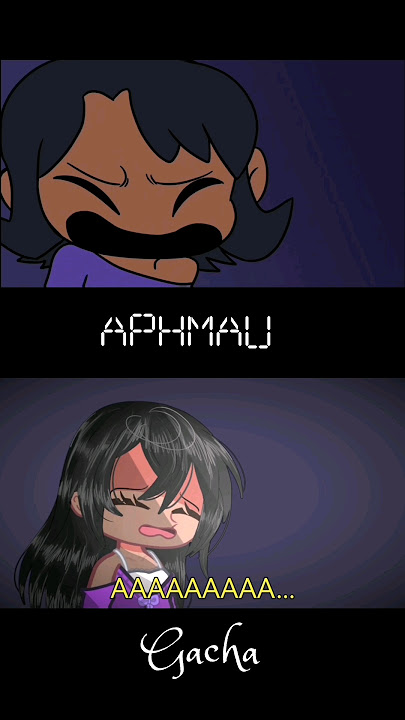 The Aphmau crew in a horror movie😱🤫💜❤️💓💙 #gacha #gachaedit #animation #aphmau #funny #horror