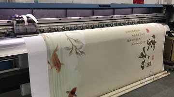 Máy in tranh in vải canvas