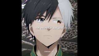If its Kou Mabuchi or sasuke im outta here lmfaooo || #shortedit #fyp #sasuke #sakura #megumi #kai