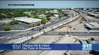 Person Killed By Train In Modesto