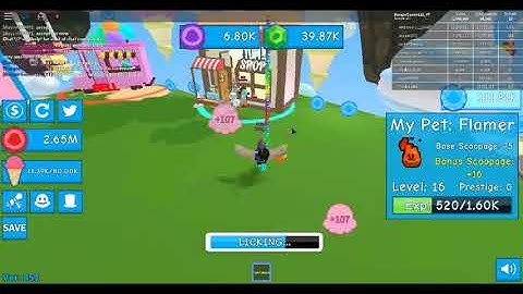 Roblox Ice Cream Simulator Auto Clicker Glitch