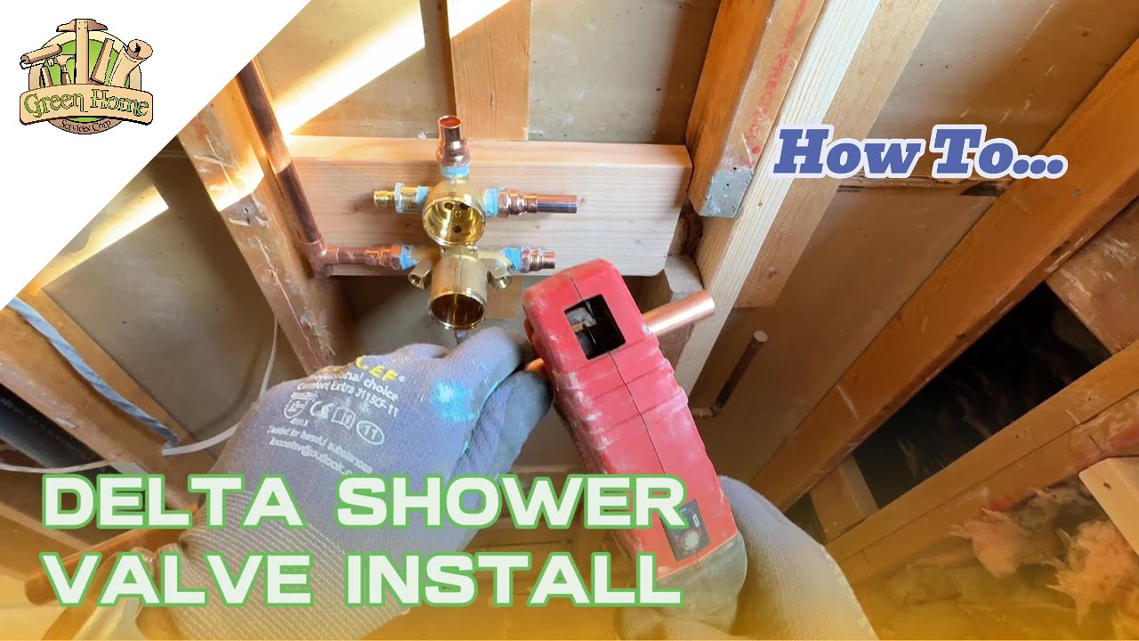 How To Install Delta Shower Valve | Clean and Precise Setup 💦 - YouTube