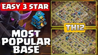 Th12 Popular Base's Attack Strategy 2021...Clash Of Clans