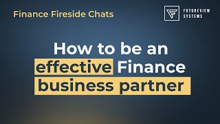 How Finance Can Be a Strategic Business Partner