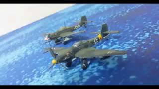 JU 87 Air Group assault Allied base