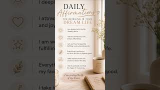affirmations you needed to hear today #affirmations #manifestation #dreamlife #abundance