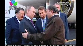 Nicaragua | Vladimir Putin es recibido por el Presidente Daniel Ortega y la Cra. Rosario Murillo