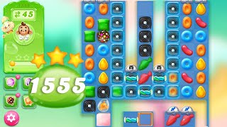 Candy Crush Jelly Saga Level 1555 || 3 Stars 🌟🌟🌟