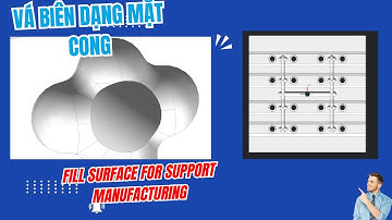 NX CAD/CAM | Vá bề mặt hỗ trợ lập trình