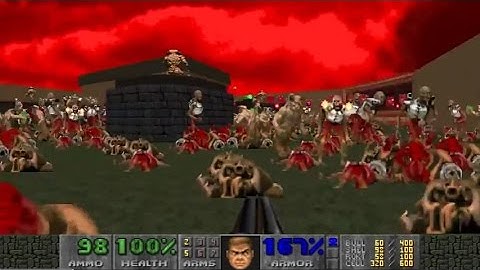 Doom II Chillax - Map 10 UV-MAX [TAS] in 14:58