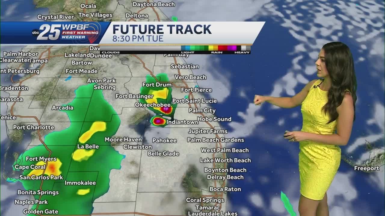 Dust and heat today; Heavy rain moving in this week - YouTube