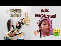 Berburu LEGO & Makan Sushi edisi Ulang Tahun TWINS! | Reaksi LUCU Adiknya Gak Suka Sushi