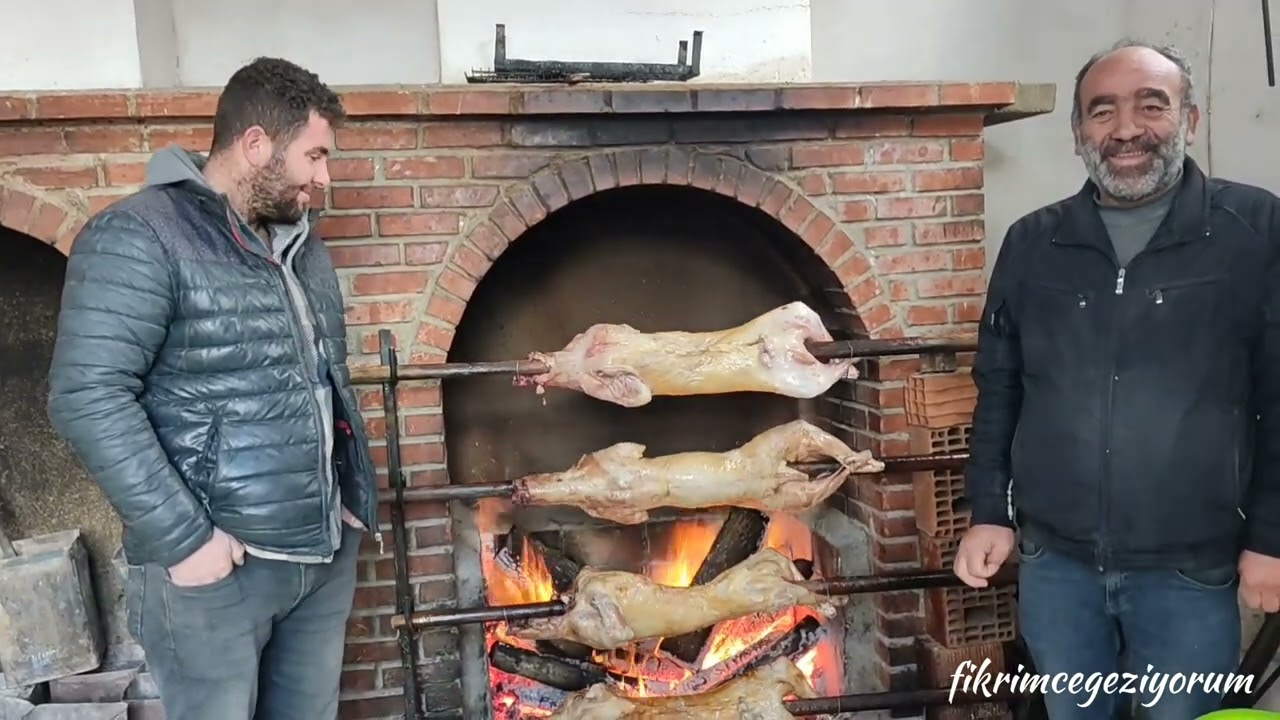 KUZU ÇEVİRME KEBABI / YAYKIN KÖYÜ