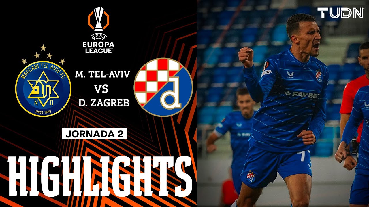 HIGHLIGHTS - Maccabi Tel-Aviv vs Dinamo Zagreb | UEFA Europa League ...