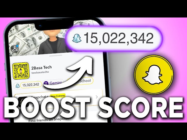 How to Boost Snapchat Score FAST (2024) | Snapchat Score Hack - EASIEST METHOD class=