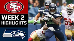 49ers vs. Seahawks | NFL Week 2 Game Highlights