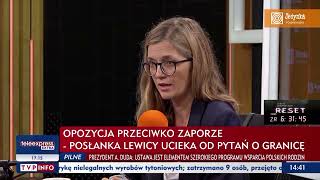 Mur jest wymówką, żeby nie inwestować w urzędy ds. cudzoziemców - posłanka Lewicy Magdalena Biejat