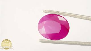 Product Video for: Mozambique Ruby Stone 6.67 Carat - 7.33 Ratti Manik Stone