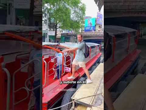 Video: Moverse en los ferries y barcos exprés de Bangkok