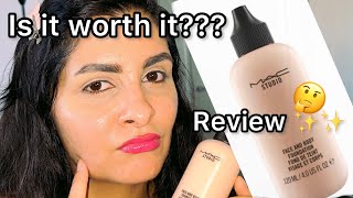 Mac Face And Body Foundation Review First Impressions