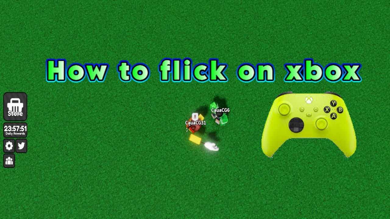 Roblox Slap Battles How To Flick On Xbox YouTube 