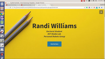 Editing Bootstrap Templates