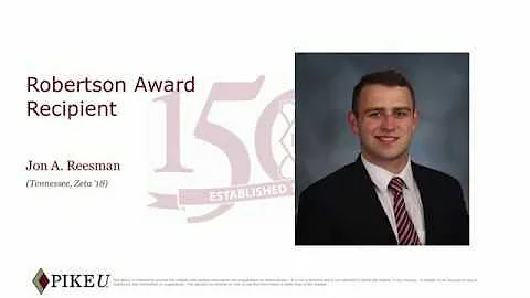2018 Robertson Award
