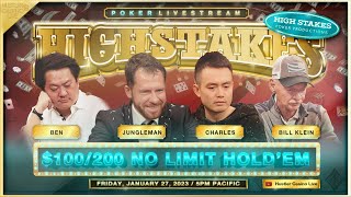 SUPER HIGH STAKES $100/200/400 w/ Jungleman, Ben, Prince Charles, Bill Klein, Nik Airball & J.R. screenshot 3