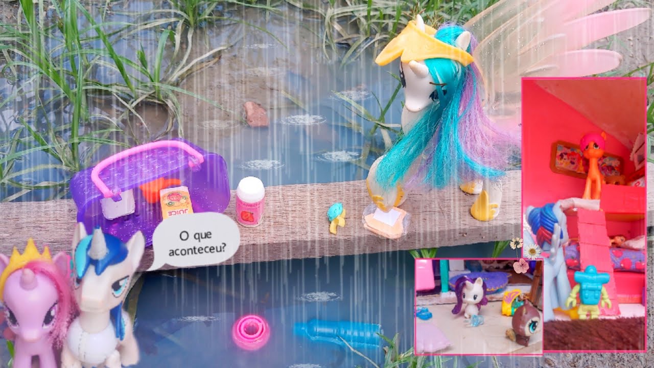 MLP-A rotina da manhã(dia de chuva 🌧️)🧸😮🥰