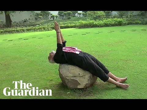 Stretch, bend and flex: Indian PM releases fitness video