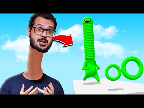 FIQUEI com o MAIOR PESCOÇO do MUNDO | Long Neck Run