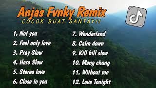 DJ Not You X Feel Only Love 🎧 Remix Slow Beat Full Album - Anjas Fvnky Remix !!