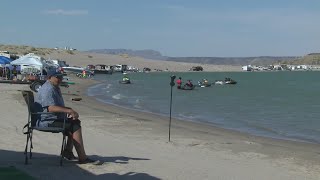Thousands travel to Elephant Butte for holiday weekend despite lower water levels than last year