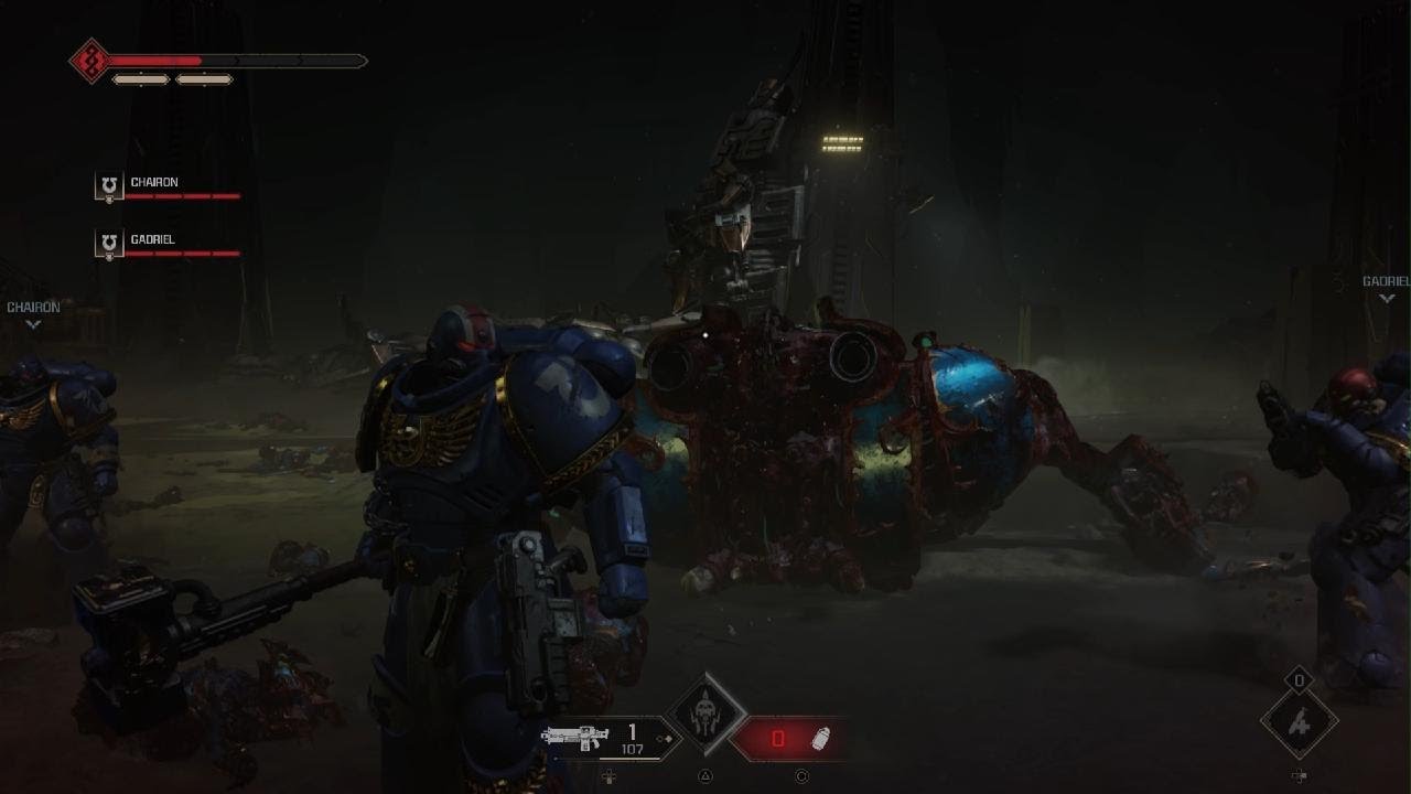 Warhammer 40000: Space Marine 2 - Helbrute Veteran Difficulty - YouTube