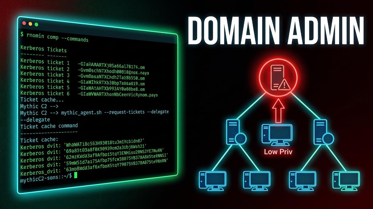 Active Directory Hacking with Mythic C2: How To Exploit Unconstrained Delegation