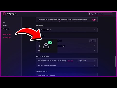 como colocar uma conta no Opera ou (opera gx)!!!ᐕ