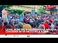 LIVE LEMA BONI YAI WANAUWASHA MOTO CHADEMA WAISIMAMISHA ARUSHA MUDA HUU 