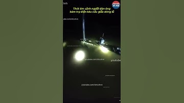 Thót tim cảnh người đàn ông bám trụ điện kêu cứu giữa dòng lũ #ngaplut #baolu #nguyhiem #mayman