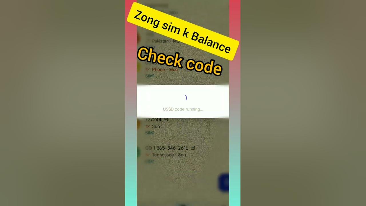 zong-sim-balance-check-code-youtube